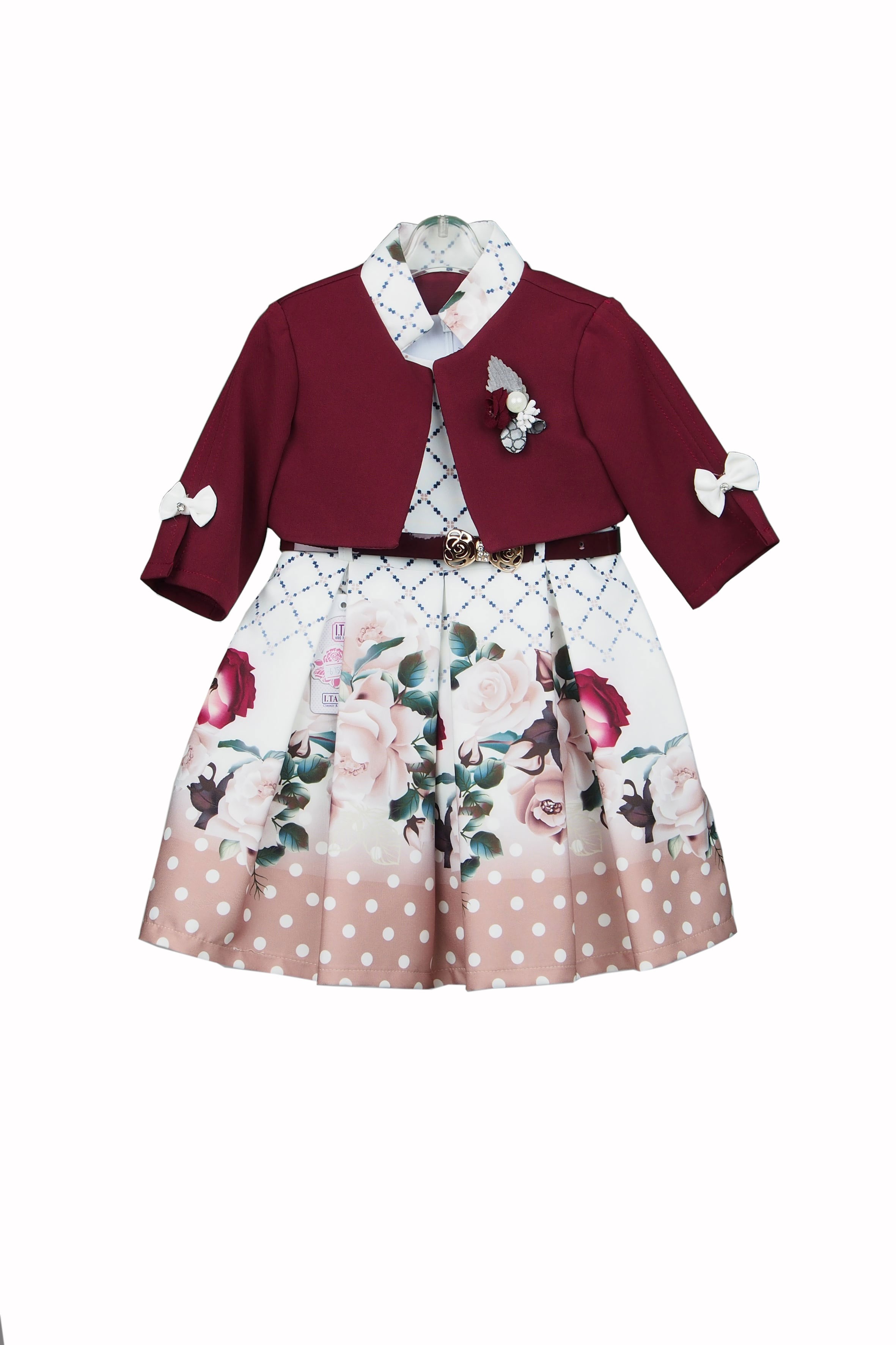 كت سارافون نقلي پنل گلدار